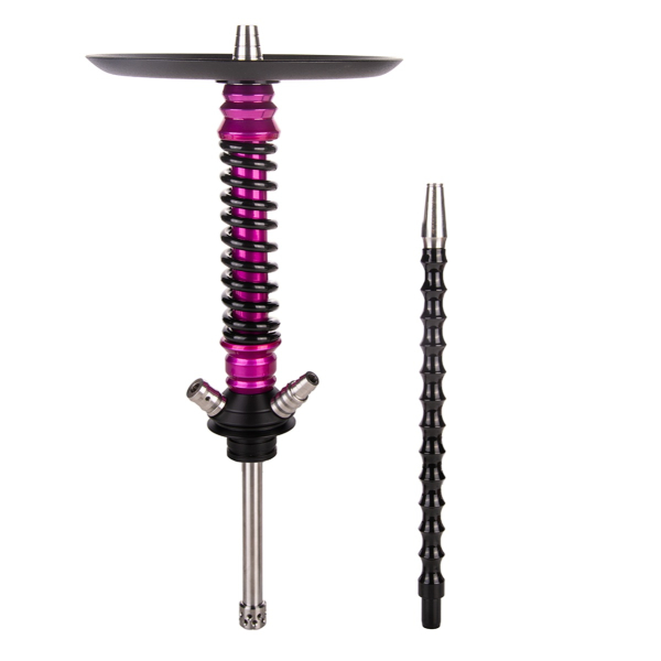 Кальян Mamay Customs Coilover Mini  Розовый Лак Чёрный в Краснодаре