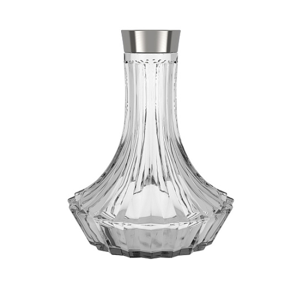 Колба Alpha Hookah Craft Twistlock На Резьбе Прозрачная  Silver в Краснодаре