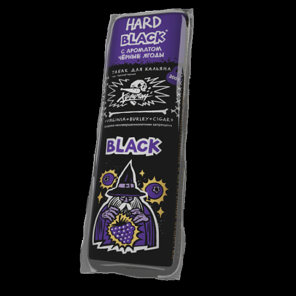 Табак Хулиган Hard Black Черные Ягоды 200 грамм в Краснодаре