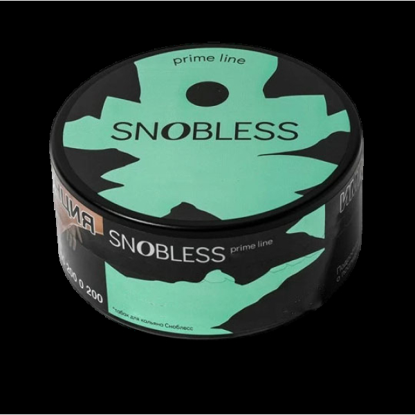 Табак Snobless Крем Брюле Creme Brulee Prime Lines 100 грамм в Краснодаре