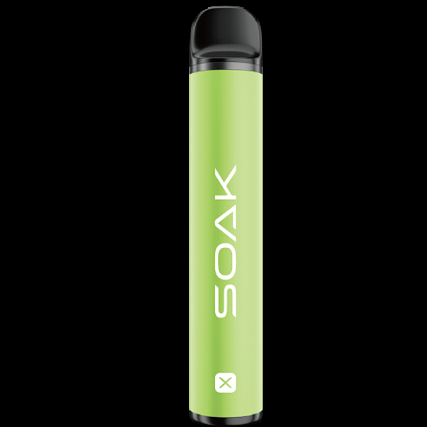 Электронка Soak X Green Tea Зеленый Чай 2200 затяжек в Краснодаре