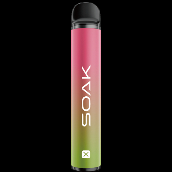 Электронка Soak X Raspberry Soda Малиновая Газировка 2200 затяжек в Краснодаре
