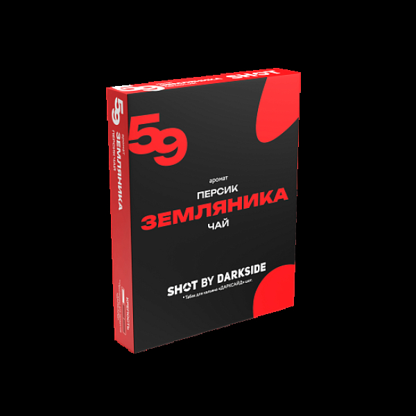 Табак Darkside Shot Земляника Персик Чай 59 25 грамм в Краснодаре