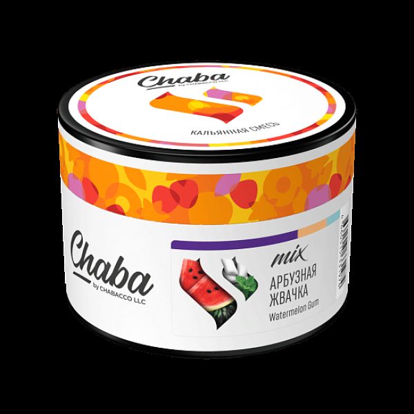 Бестабачная смесь Безникотиновая Chaba Mix Watermelon Gum Арбузная Жвачка 40 грамм в Краснодаре
