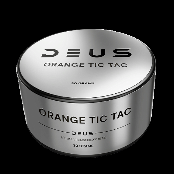 Табак Deus Orange Tic Tac Апельсиновое Драже 30 грамм в Краснодаре