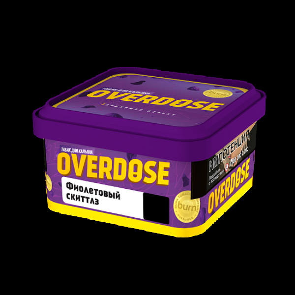 Табак Overdose Фиолетовый Скиттлз 200 грамм в Краснодаре