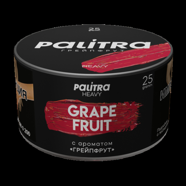 Табак Palitra Heavy Грейпфрут Grapefruit 25 грамм в Краснодаре