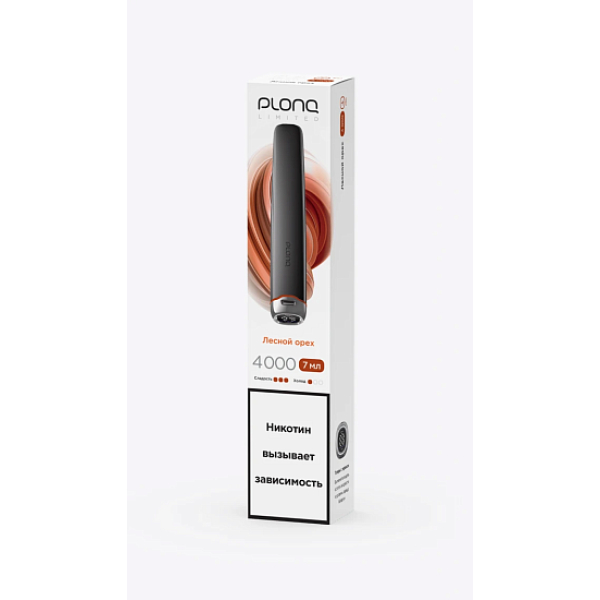 Электронка Plonq Plus Pro Black Лесной Орех 4000 затяжек в Краснодаре