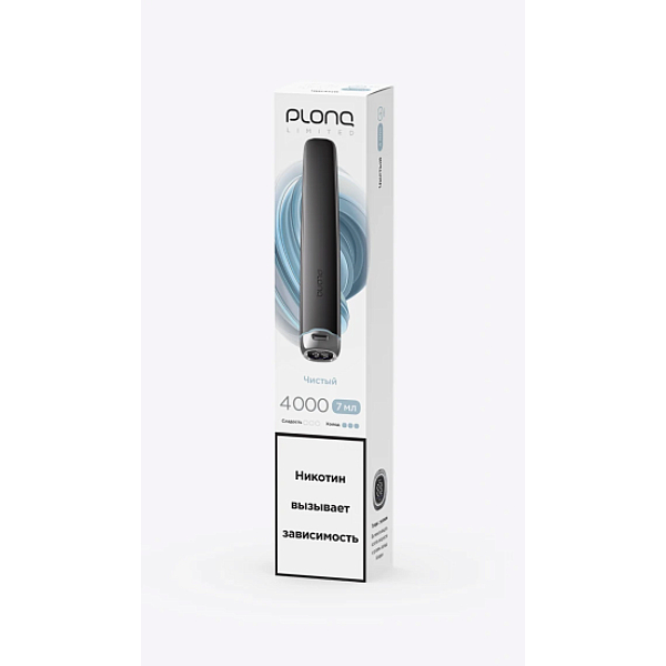 Электронка Plonq Plus Pro Black Чистый 4000 затяжек в Краснодаре