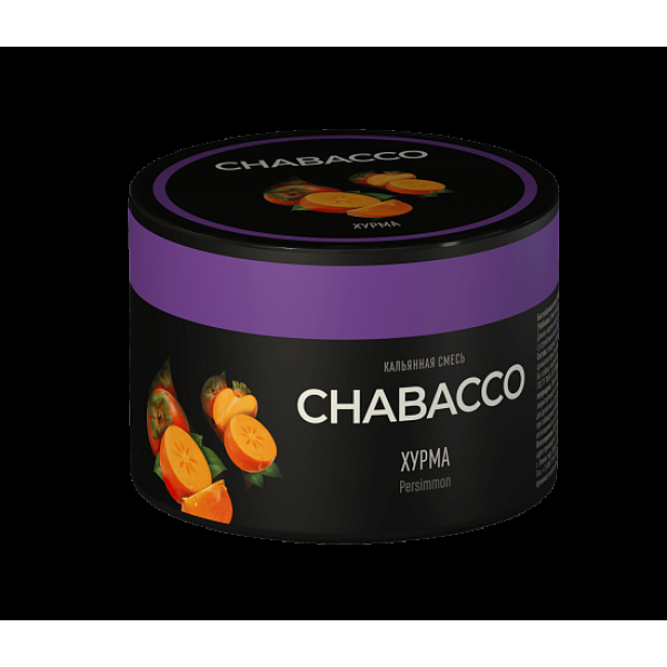 Бестабачная смесь Chabacco Persimmon Хурма Medium 40 грамм в Краснодаре