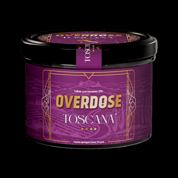 Табак Overdose No Aroma Италия Toscana 125 грамм в Краснодаре