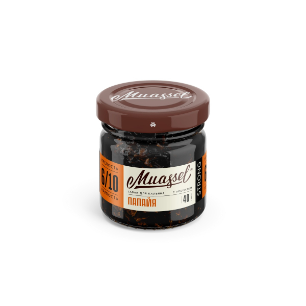 Табак Muassel Extra Strong Папайя 40 грамм в Краснодаре