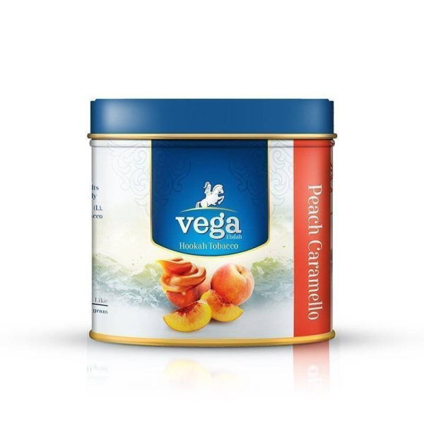 Табак Vega Peach Caramello 100 грамм в Краснодаре