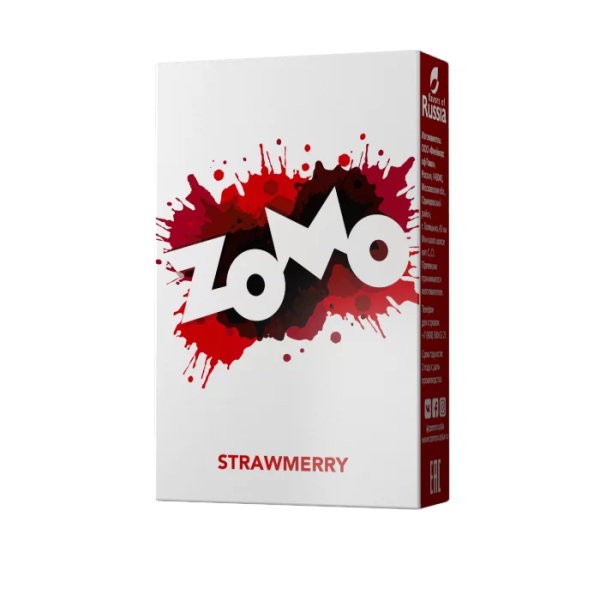 Табак ZOMO Strawmerry 50 грамм в Краснодаре