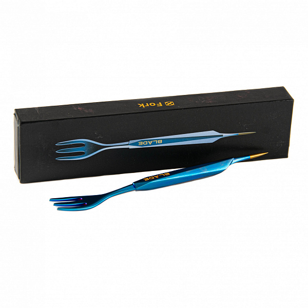 Вилка-шило Blade Hookah Blue Matte в Краснодаре